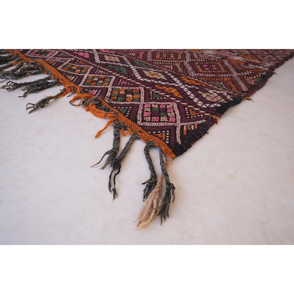 Marokkaanse Berber Kelim tapijt van zuivere wol 190 x 311 cm