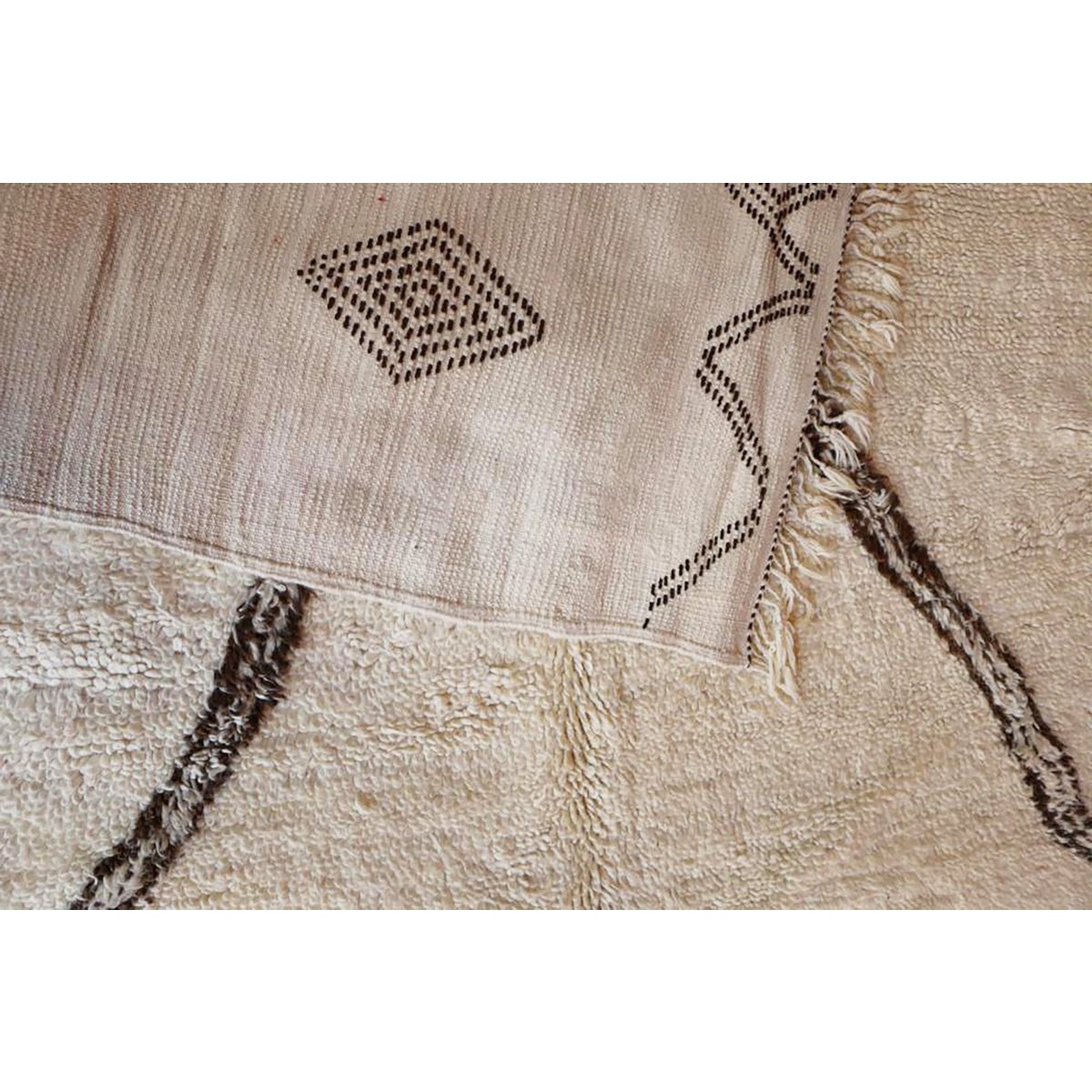 Marokkanischer Berber Teppich reine Wolle 195 x 311 cm