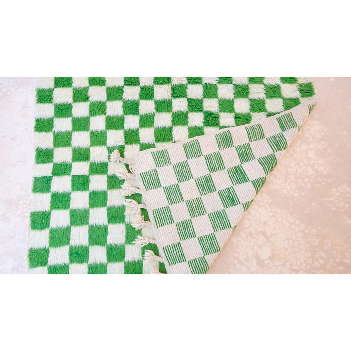 Marokkaner Berber Teppich reines Woll 161 x 241 cm