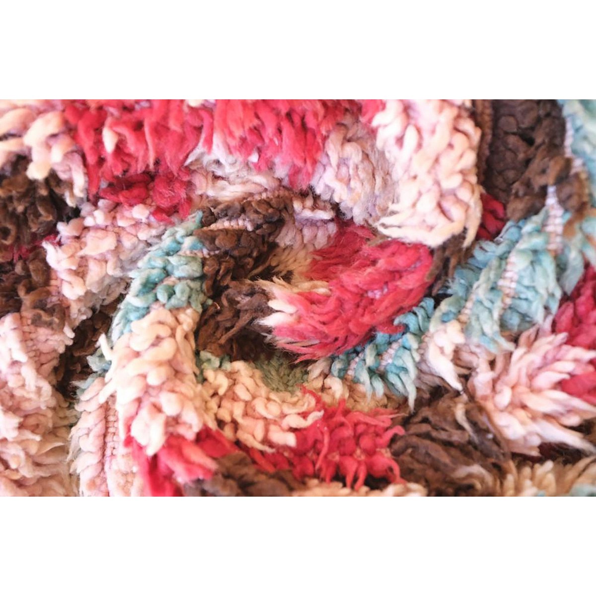 Marokkaner Berber Teppich reiner Wolle 110 x 176 cm