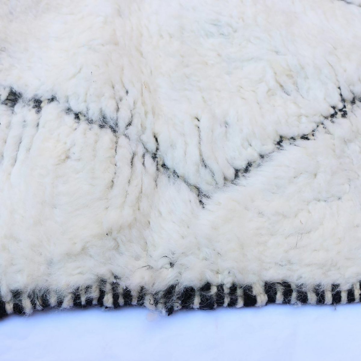 Marokkaner Berber Teppich reines Woll 202 x 291 cm