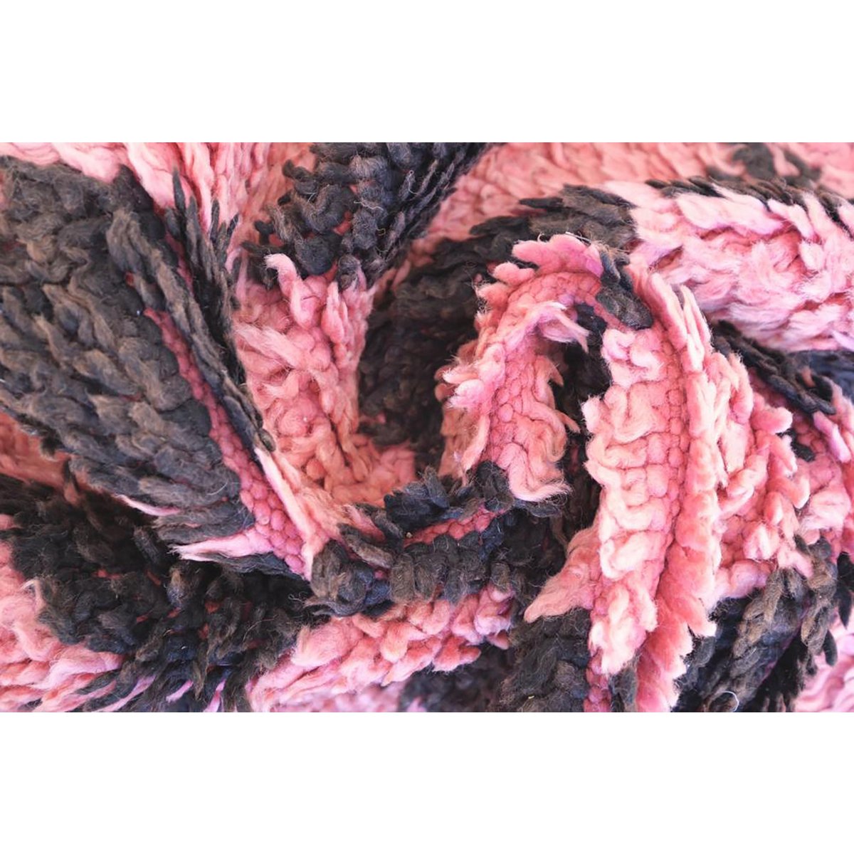 Berberkorridor Teppich in Vintage Wolle 87 x 193 cm