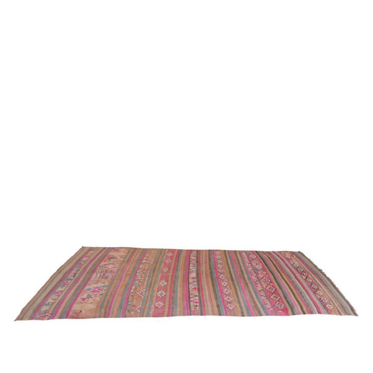 Marokkaner Berber Kilim reine Wolle 155 x 363 cm Teppich