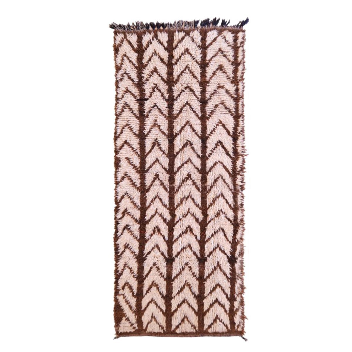 Marokkaner Berber Teppich reiner Wolle 111 x 269 cm