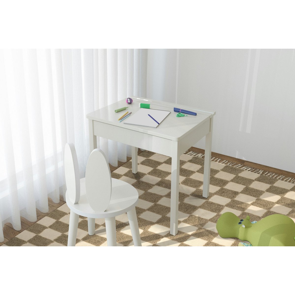 100% Baumwoll Mael Baumwollkinderteppich