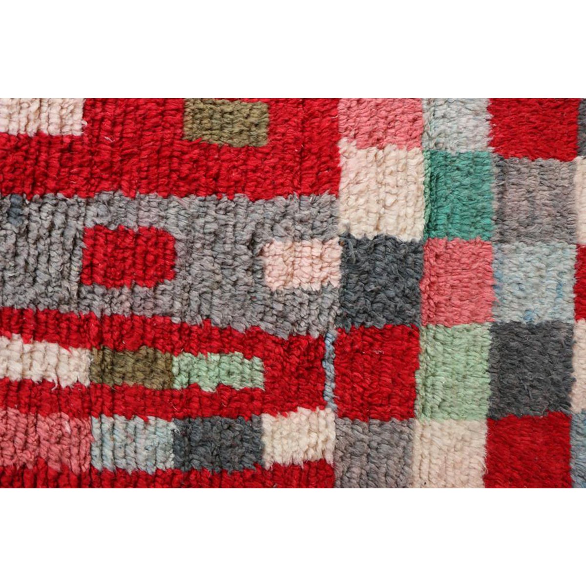 Marokkaner Berberkorridor Teppich reines Woll 76 x 408 cm