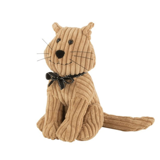 Katze Türstopper Caramel Gestreifter Stoff