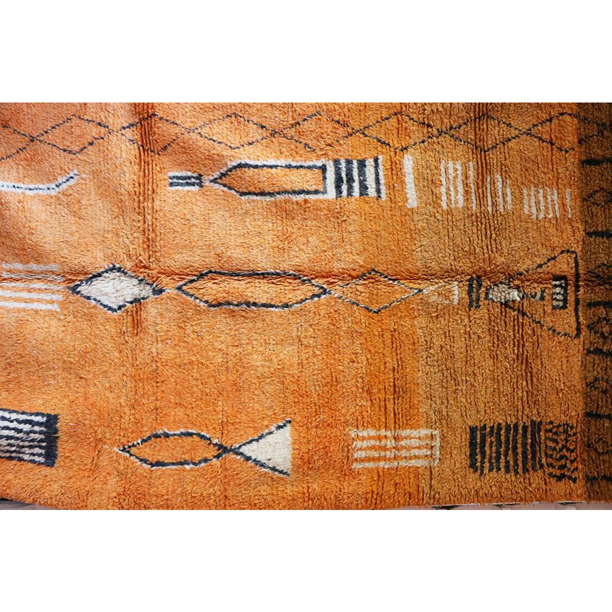 Marokkanischer Berber Teppich reine Wolle 170 x 271 cm