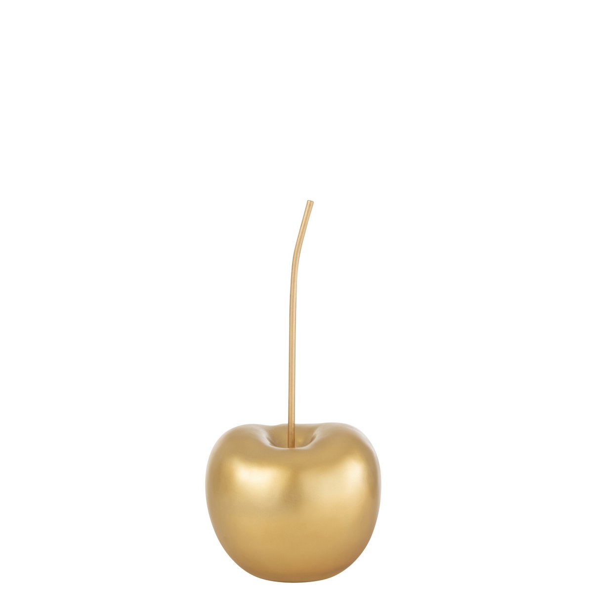 J-Line Deko-Kerzen – Polyresin – Gold – klein