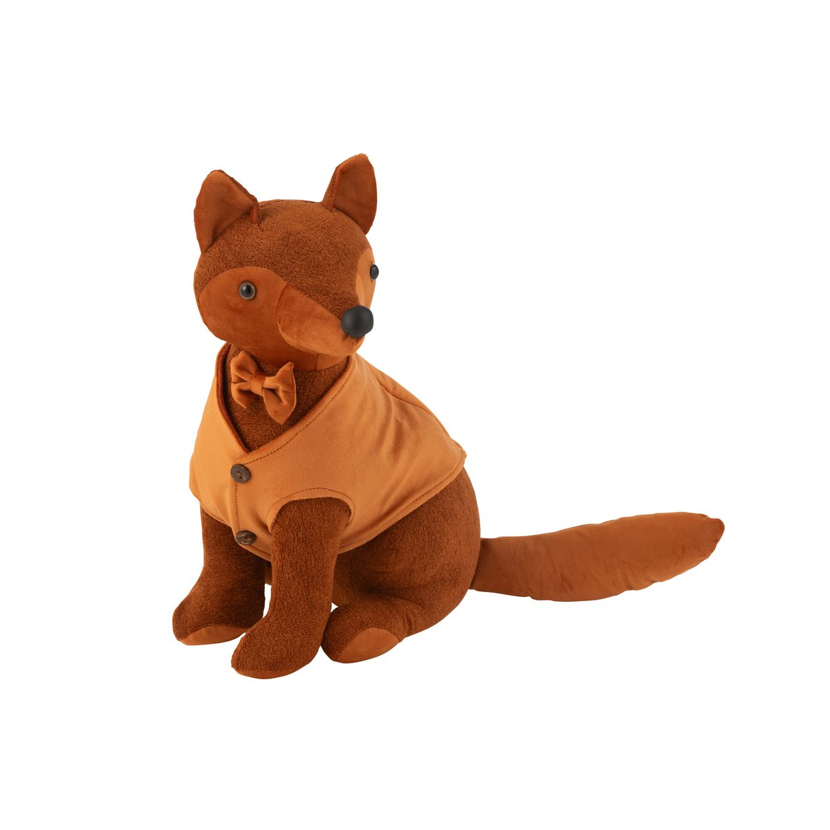 Fuchs Türstopper Cognac Weicher Strukturstoff