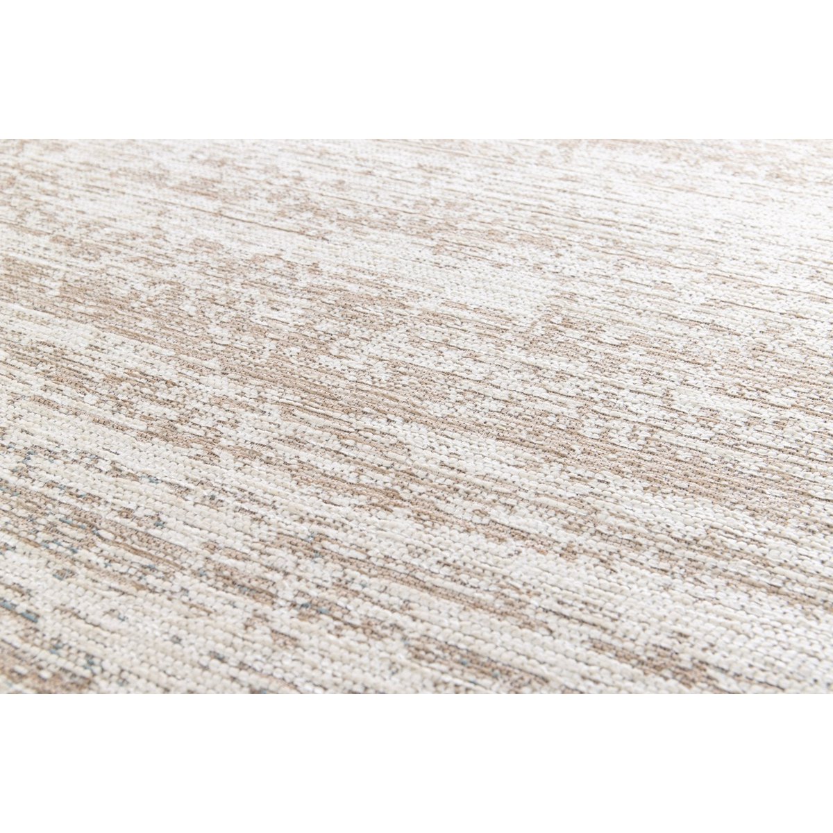 Hute Jute und recyceltes Polyester -Innenteppich natürlicher Stil verschwommen