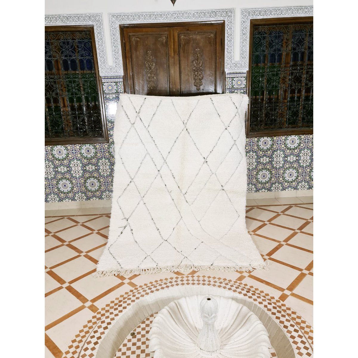 Authentischer Berberteppich 160 x 233