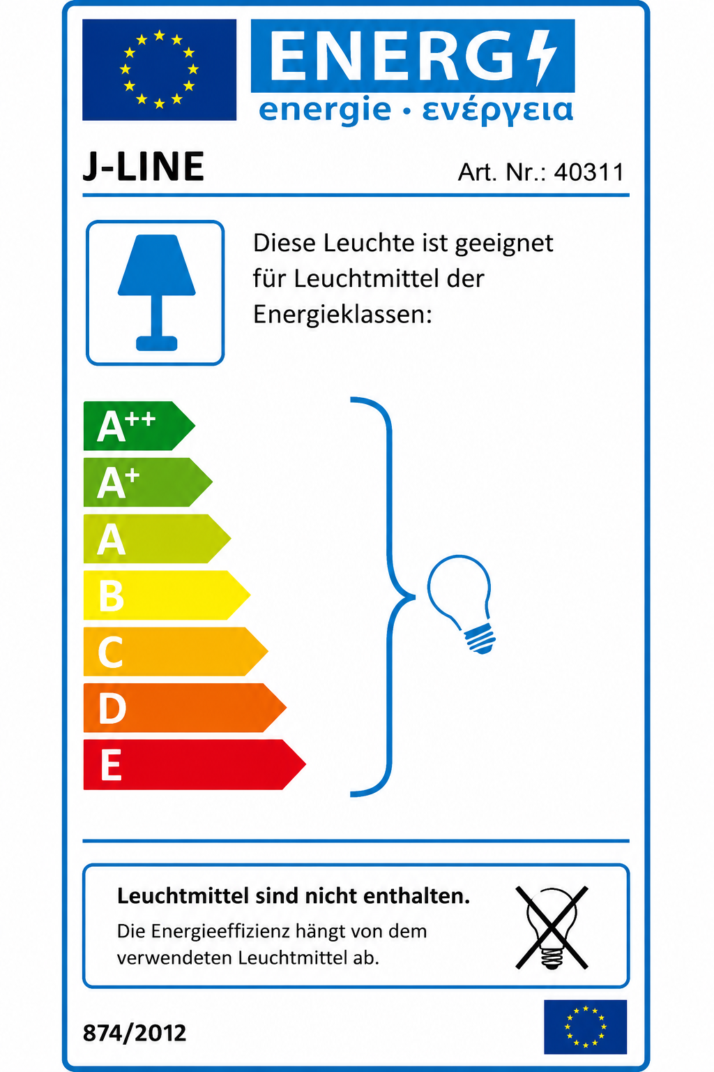 Tischlampe Küstenflug mit Vögeln in Weiß
