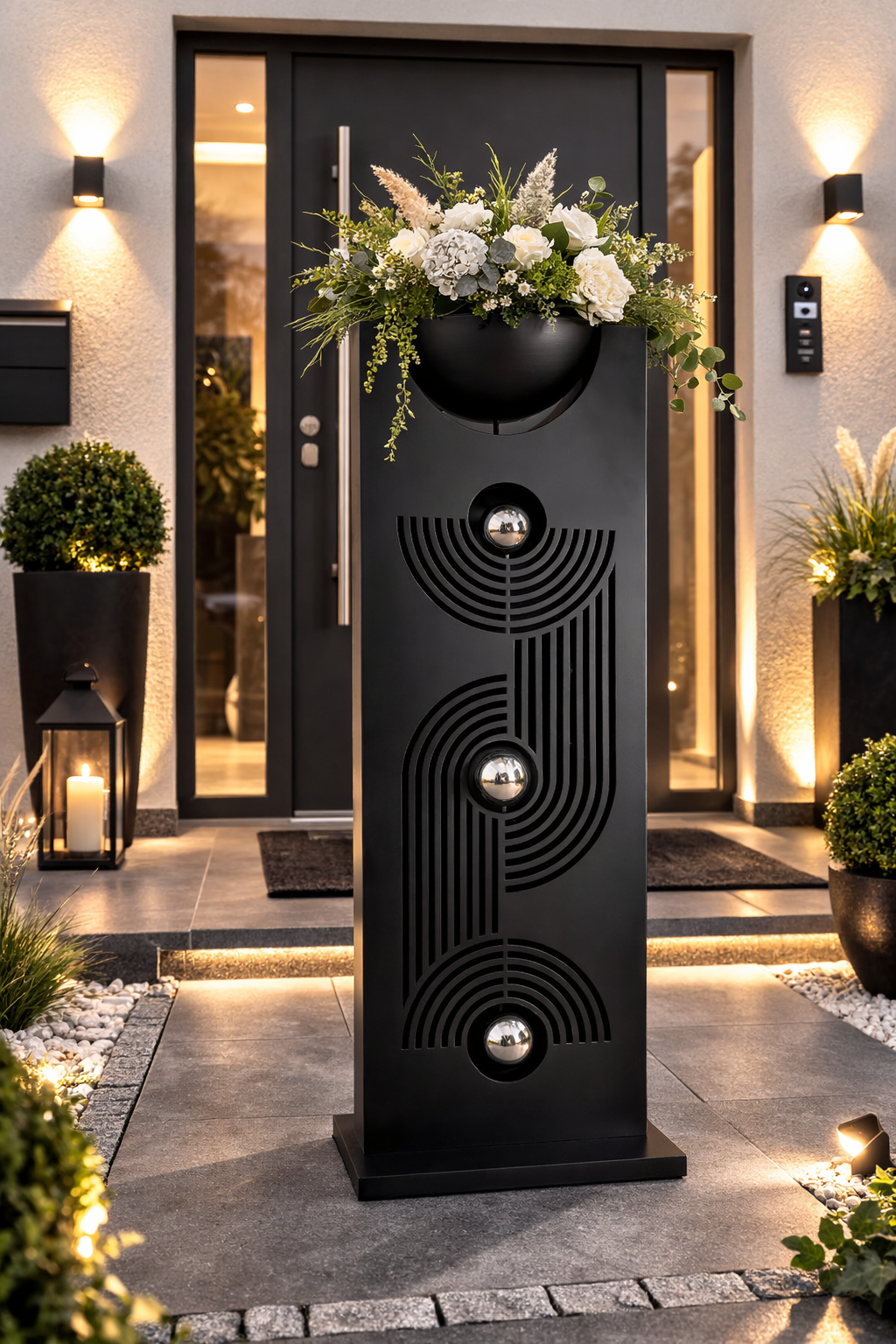 Schalenständer Fascia Design Schwarz