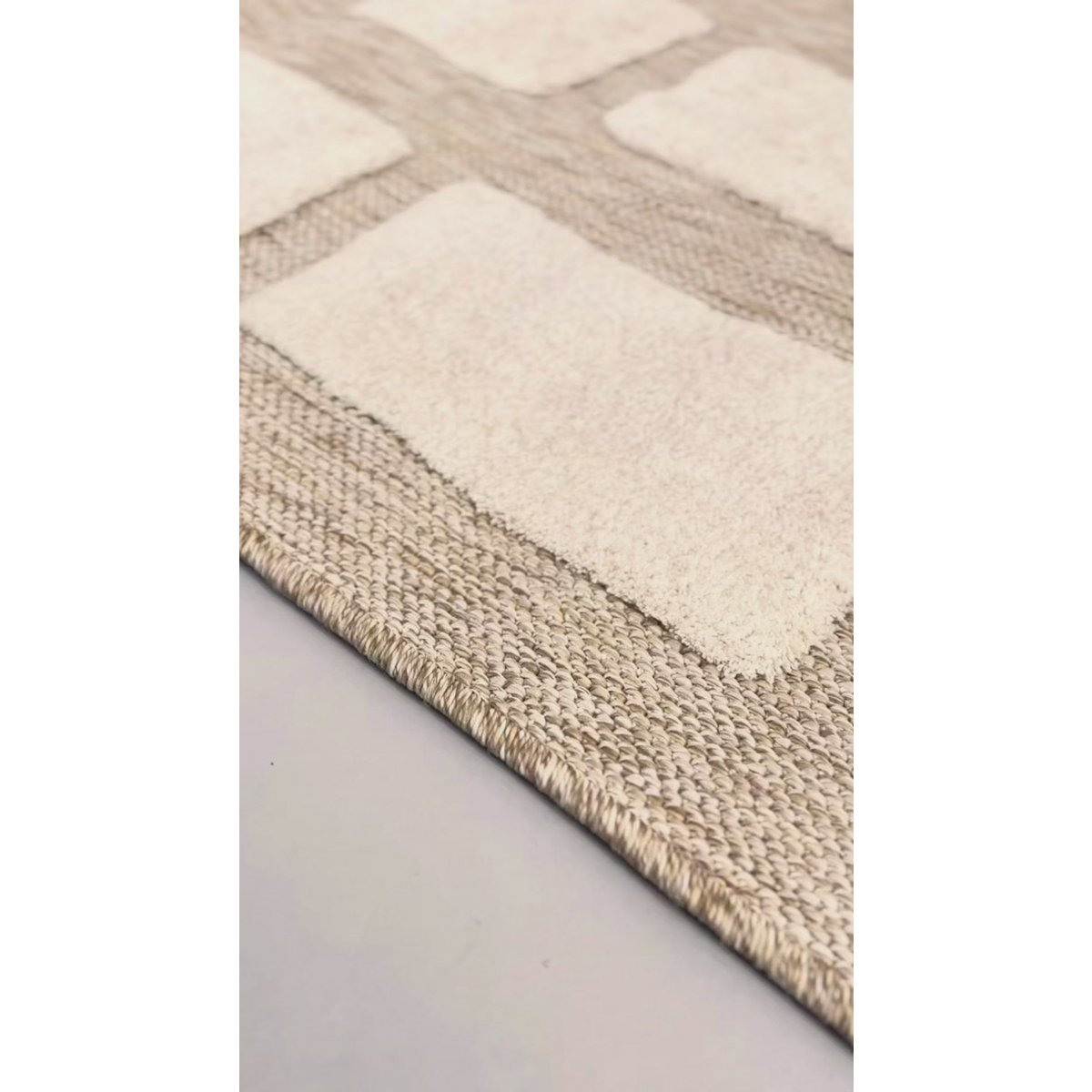 Velvet Effect Teppich und Slow Life Dune Dune Flat -Stil -Webenstil