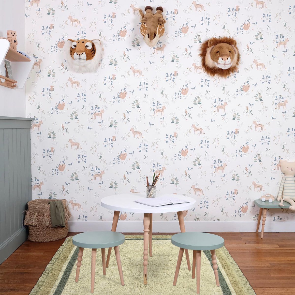 Oscar Cotton Kinder Teppich