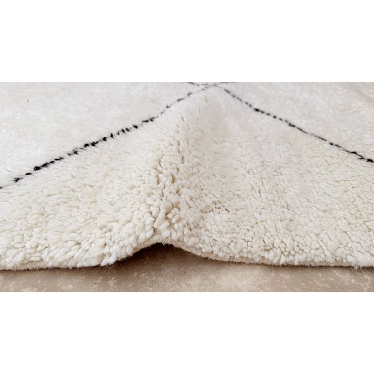 Marokkaner Berber Teppich reiner Wolle 210 x 300 cm