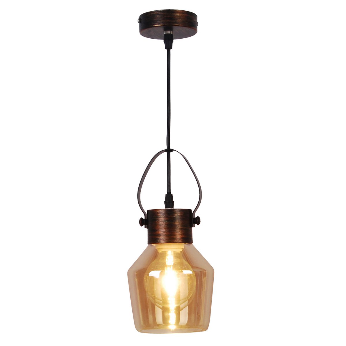 Glas Pendelleuchte "ALEX"