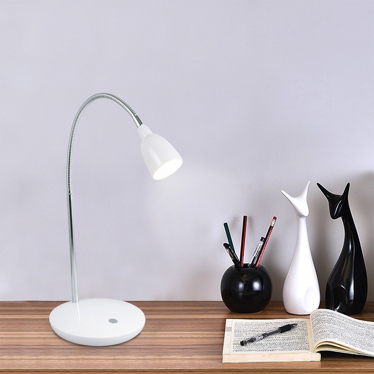 Flexy LED Bureaulamp 3W Wit - Verstelbaar