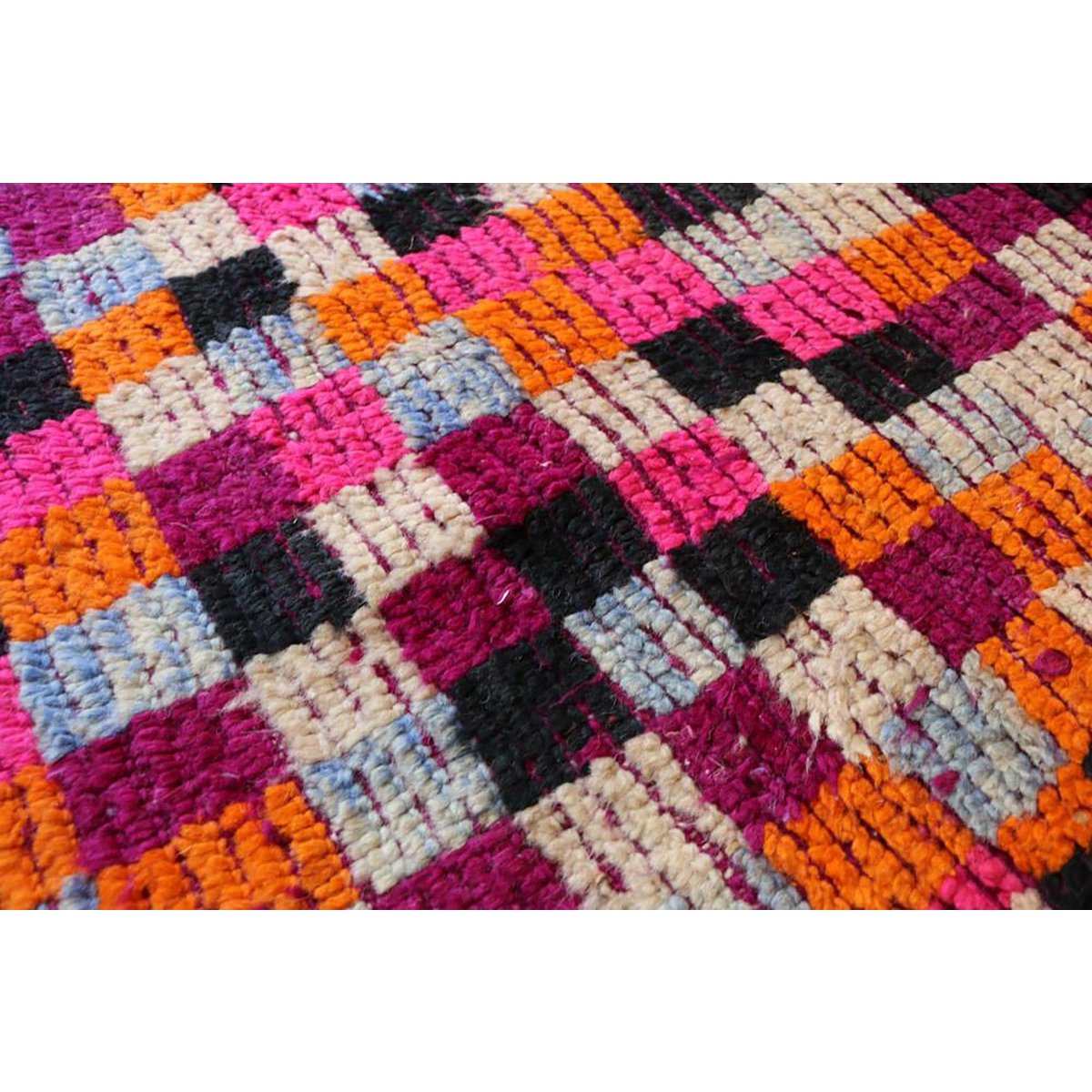 Marokkaner Berberkorridor Teppich reines Woll 75 x 768 cm