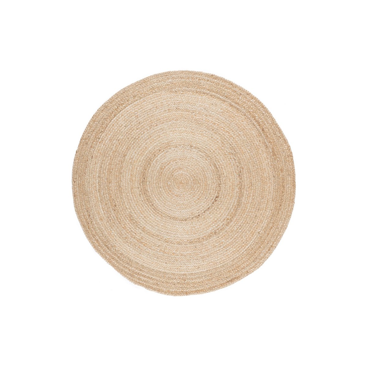 Rond vloerkleed van natuurlijke jute NATURA