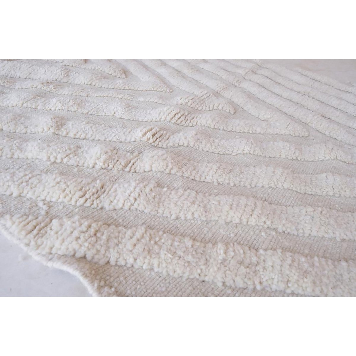 Marokkaner Berber Teppich reine Wolle 125 x 157 cm