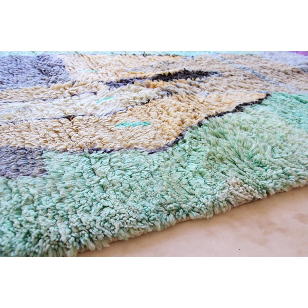 Marokkanische Wolle Berber Teppich 145 x 262 cm