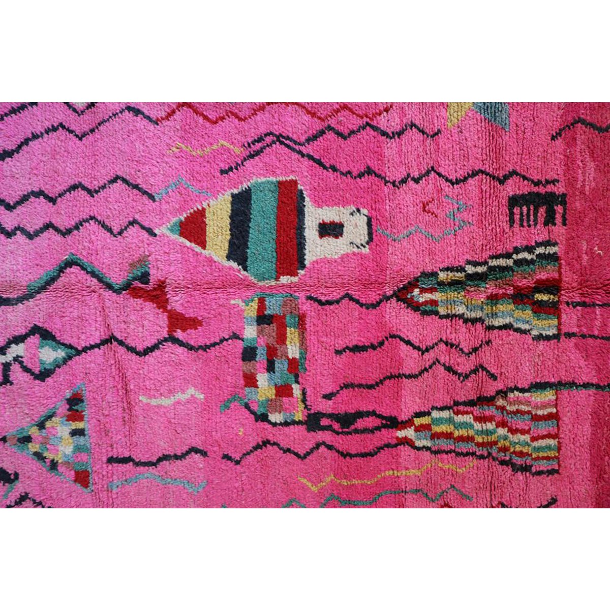 Marokkanische Wolle Berber Teppich 171 x 261 cm