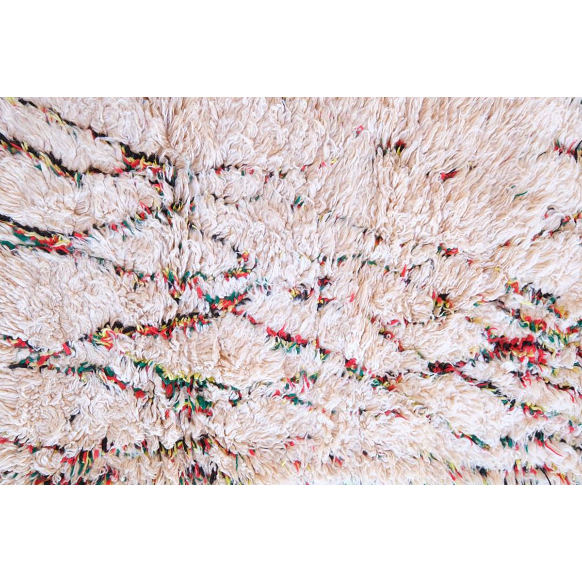 Marokkanischer Berber Teppich reines Woll 95 x 205 cm