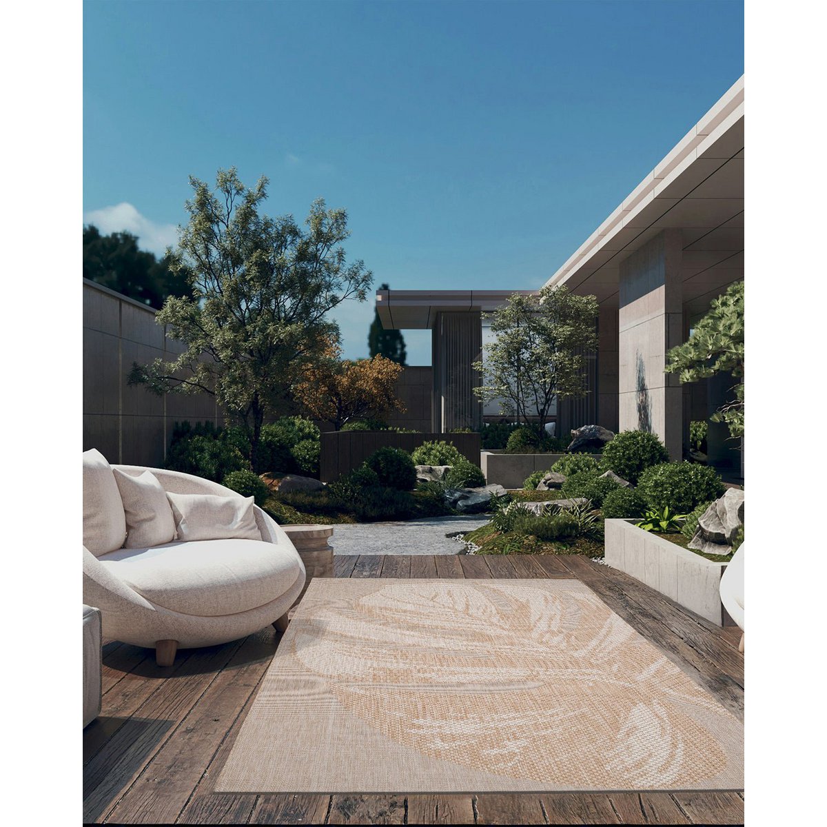 Bali Outdoor Inner Relief Teppich