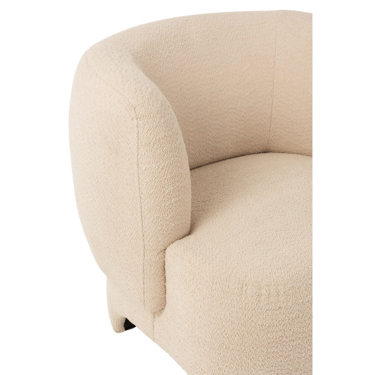 1-Sitzer-Sofa, gestrickt, Tex/HT, Weiß