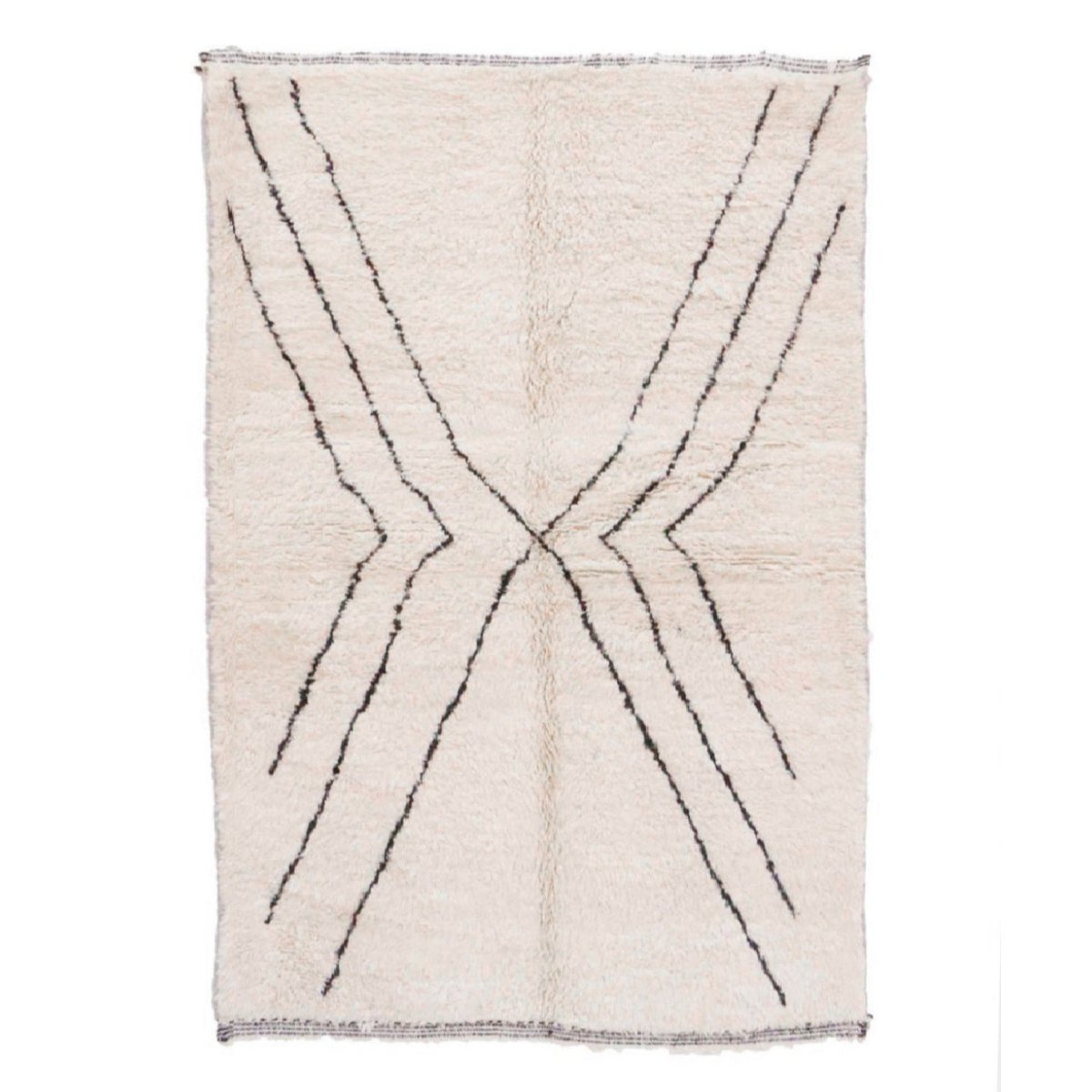 Marokkaner Berber Teppich reine Wolle 157 x 247 cm