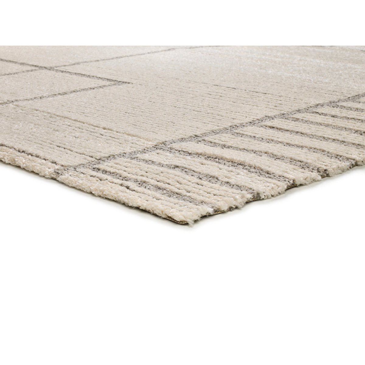 Moderner nordischer Stil geometrischer Teppichgrafiken