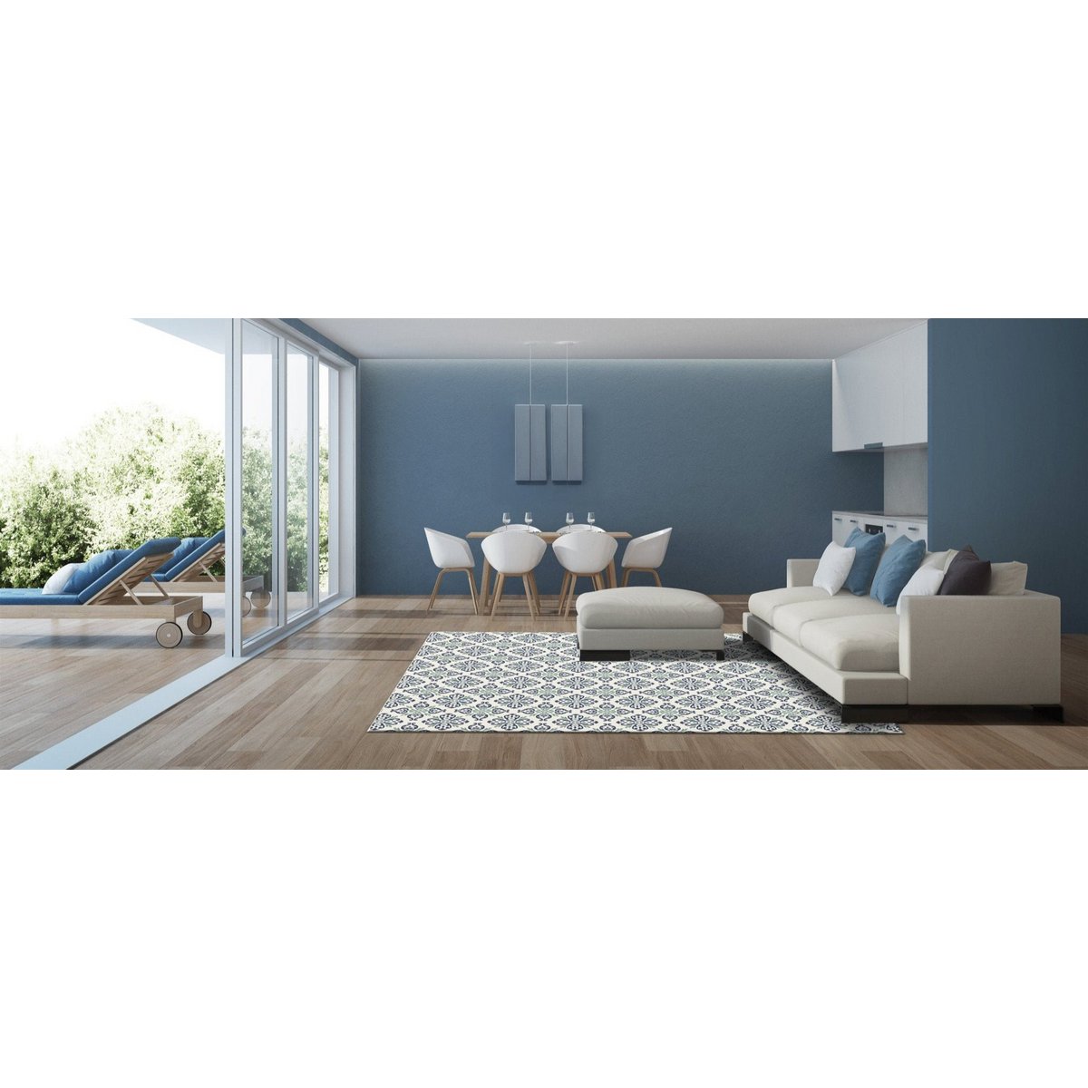 Sintra im Freien innen ethnischer Teppich