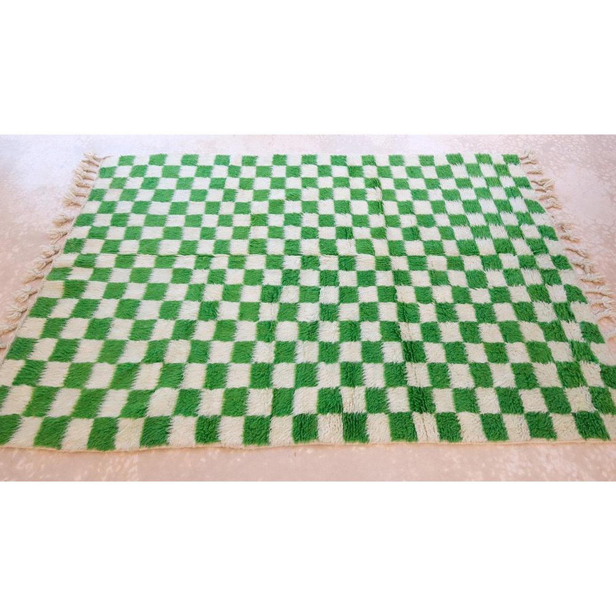 Marokkaner Berber Teppich reines Woll 161 x 241 cm