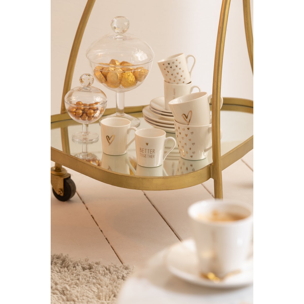 Vorratsdose Diamant Kristall Glas Transparent 25 cm