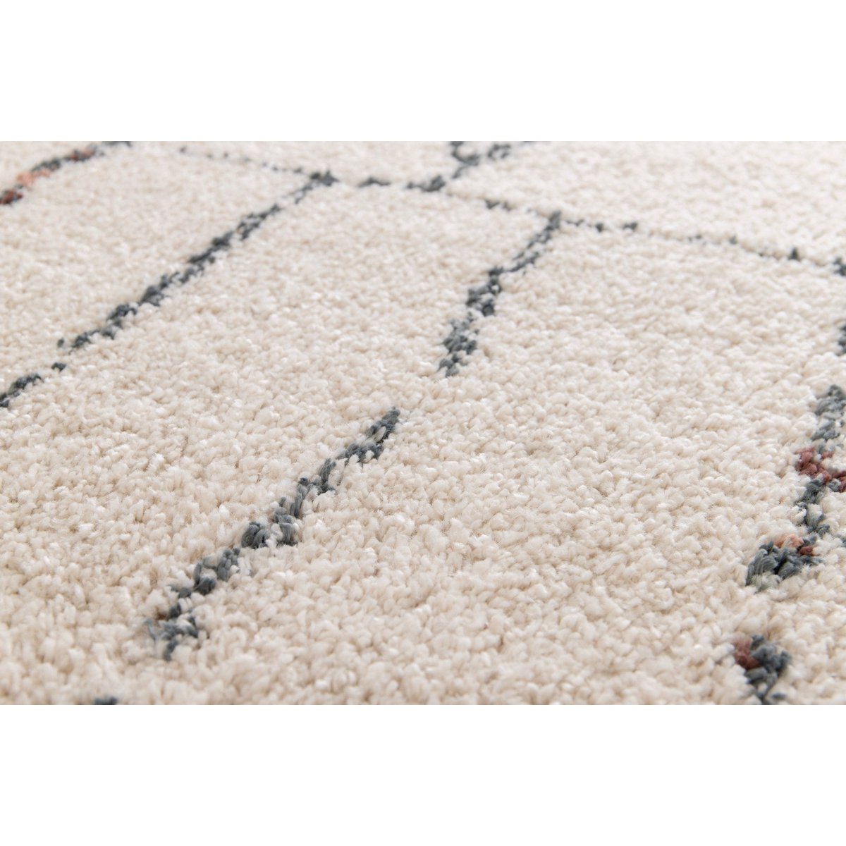 Lange Haarteppiche moderne moderne und voluminöse Teleia modernes Design