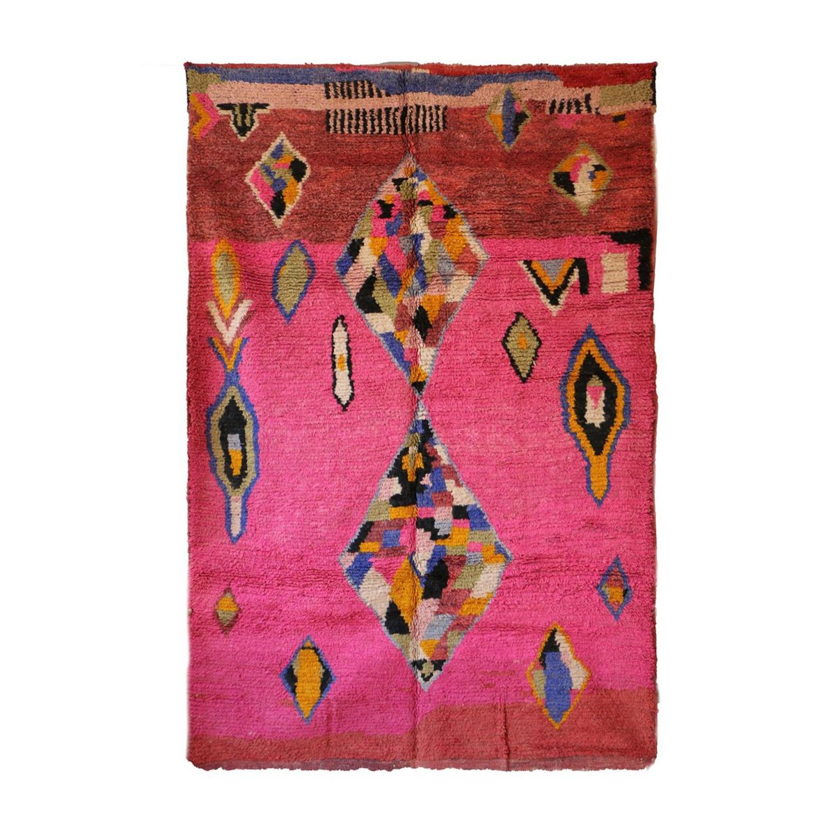 Berber Wolle Teppich Boujad 196 x 312 cm