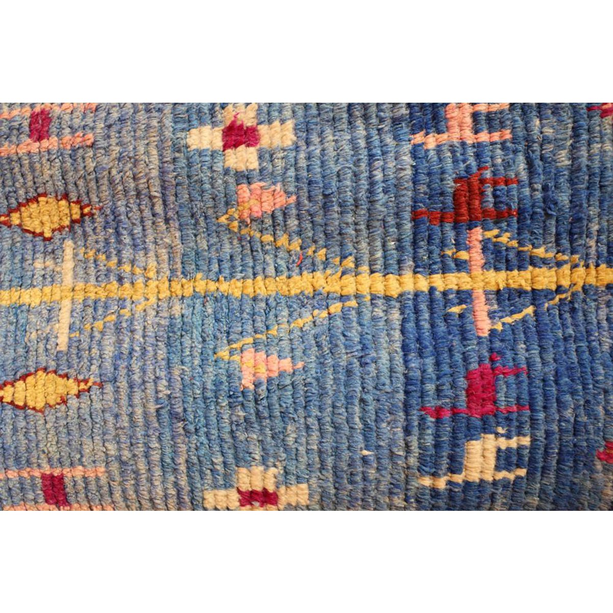 Marokkaner Berberkorridor Teppich reines Woll 81 x 383 cm