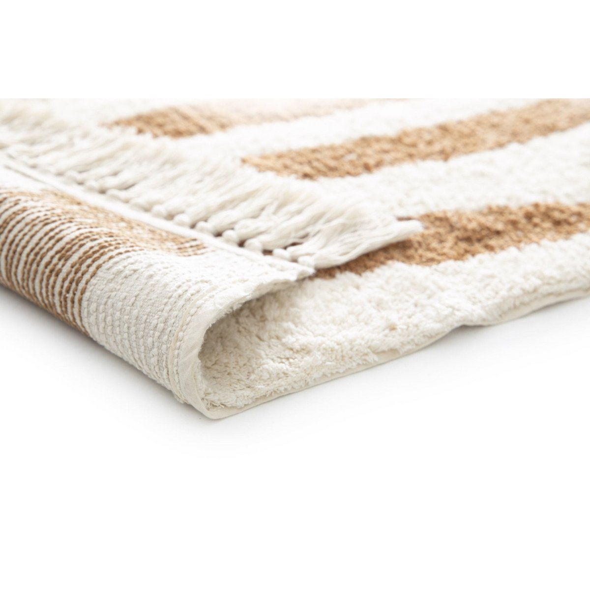 Zebra bedruckte Baumwollteppich -Safari -Kitz