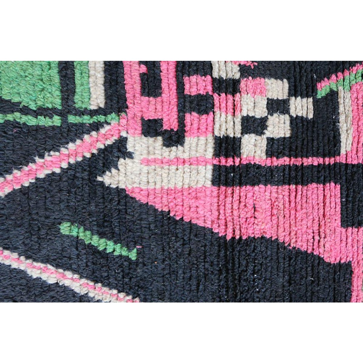 Berber Wolle reiner Spurteppich 74 x 344 cm