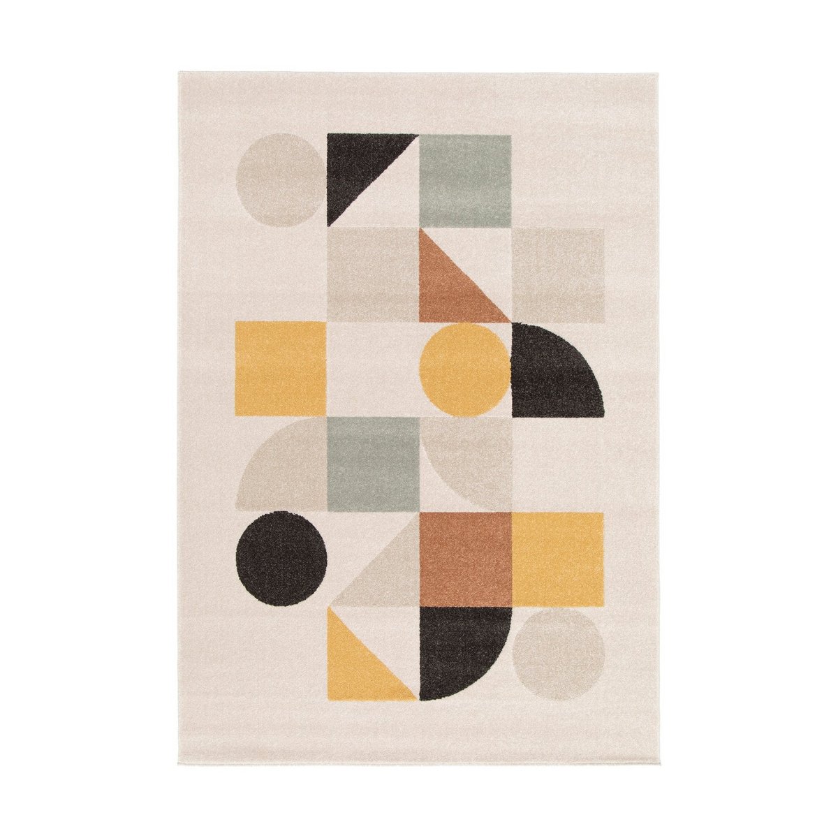 Moderner moderner geometrischer Teppichmodul