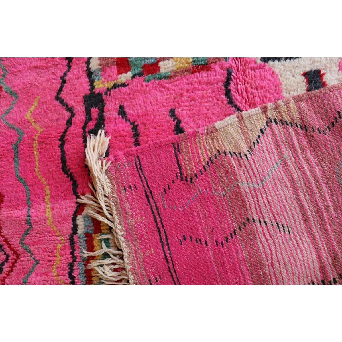 Marokkanische Wolle Berber Teppich 171 x 261 cm