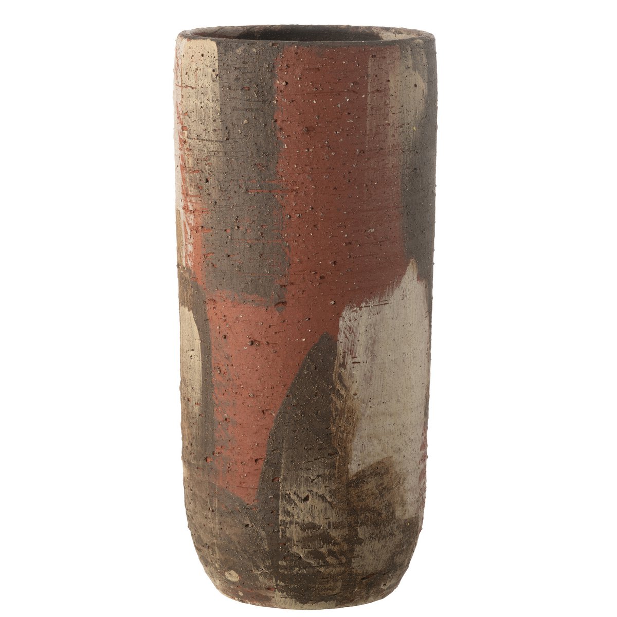 Bodenvase Terra Forma Keramik Vase in rustikalem erdton design