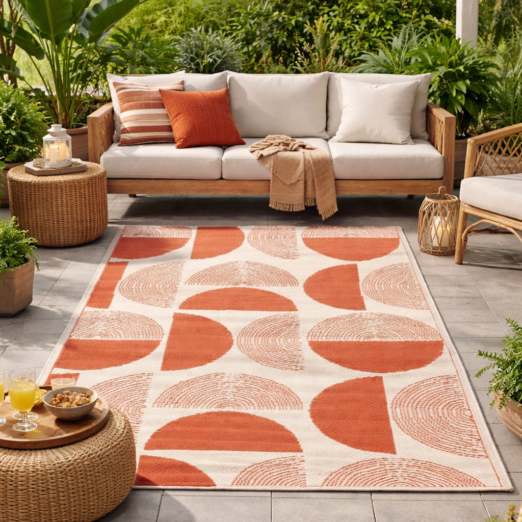 Outdoorteppich Terra Geo Elsa 180x120cm