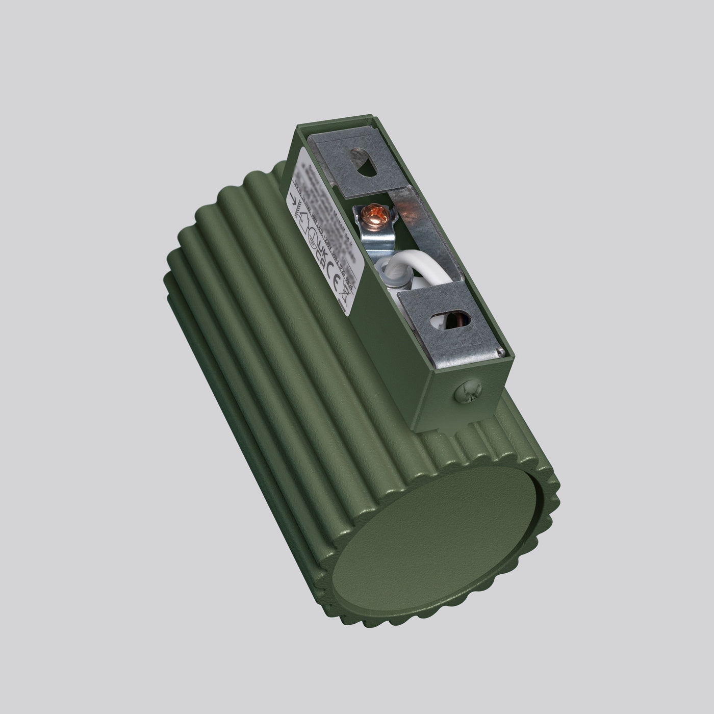 Karbon 10 Wandleuchte Olivgrün Aluminium Minimalistisch GU10