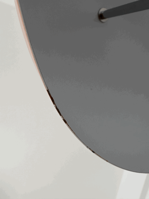 Stehleuchte Petunia Orange Retro Design B-Ware