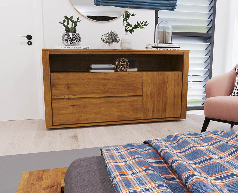 ROBOSTO Massivholz Kommode