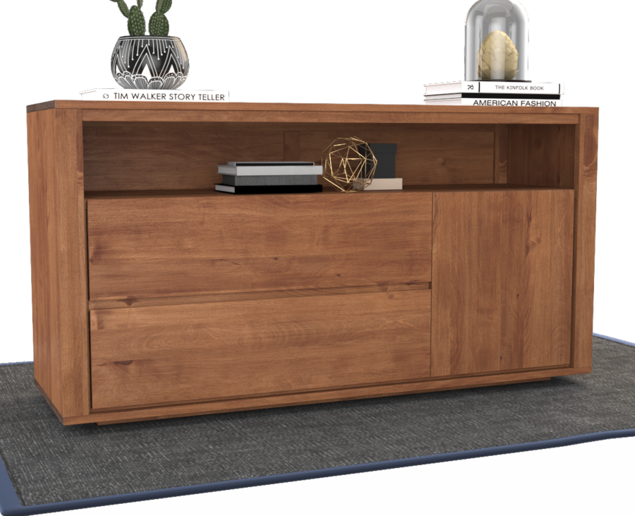 ROBOSTO Massivholz Kommode