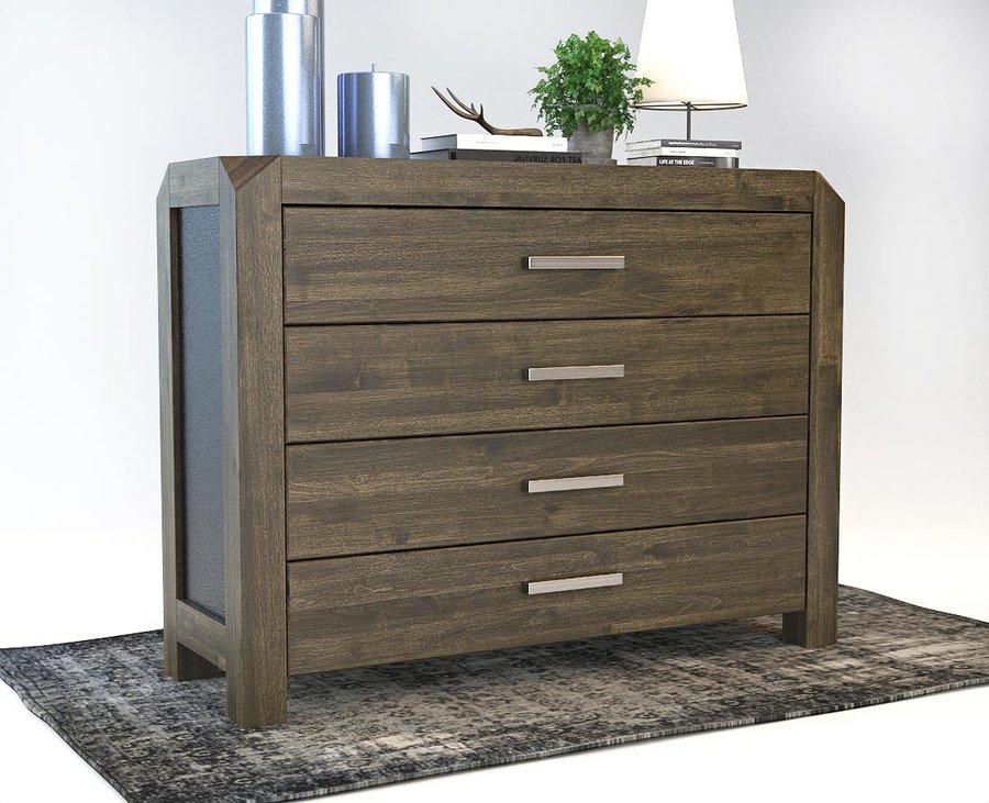 MODENA Schubladen Massivholz Kommode